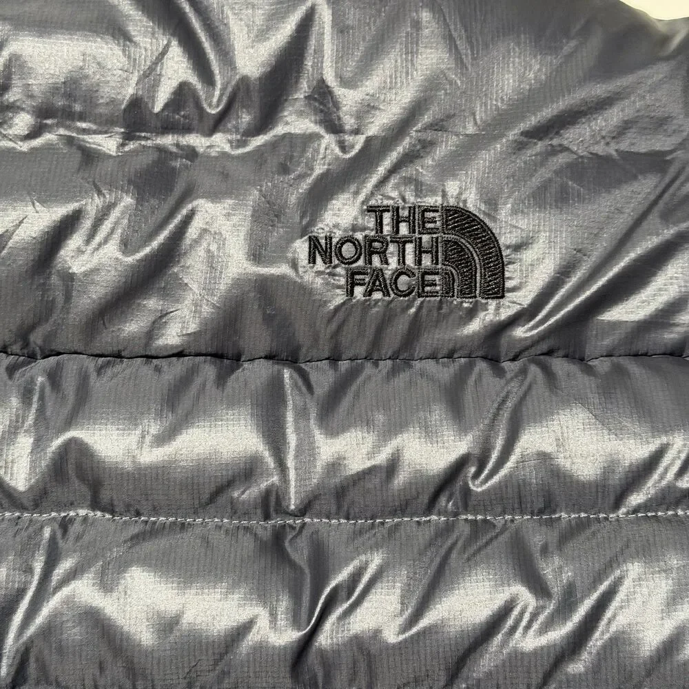 The North Face Men's 550 PUFFER RTO Goose Down Fill Jacket Small Gray Black